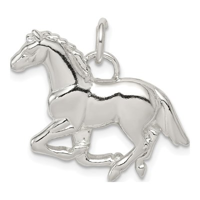 Sterling Silver Horse Pendant