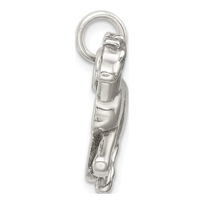 Sterling Silver Antiqued Horse Pendant – view 3