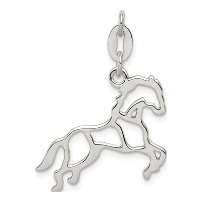 Sterling Silver Horse Pendant