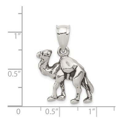 Sterling Silver 3-D Camel Pendant – view 4