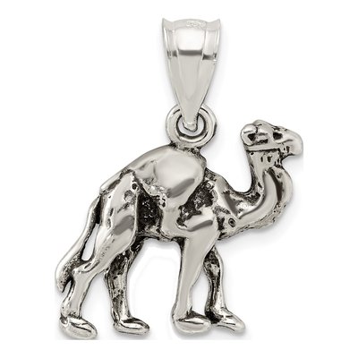 Sterling Silver 3-D Camel Pendant – view 5