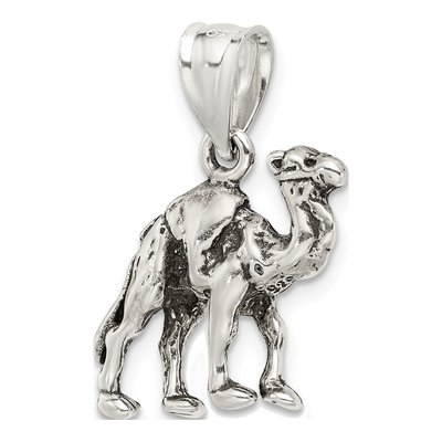 Sterling Silver 3-D Camel Pendant – view 6