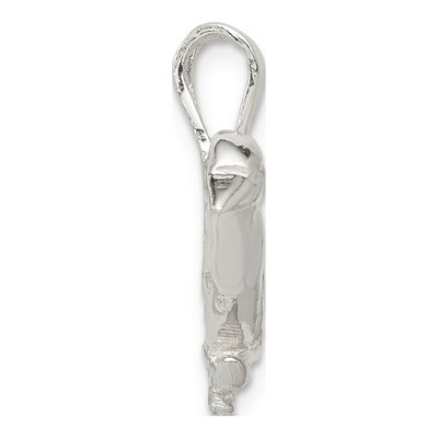 Sterling Silver Bird Slide Pendant – view 3