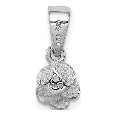 Sterling Silver Kids' Textured Pendant – view 5