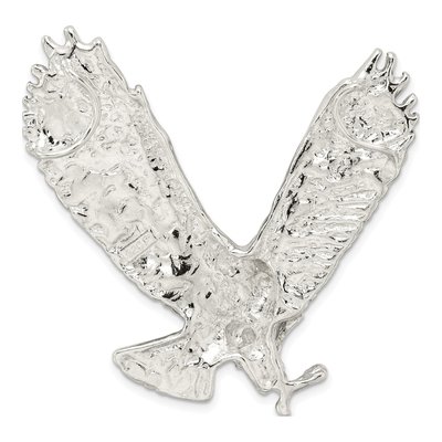 Sterling Silver Eagle Slide Pendant – view 5