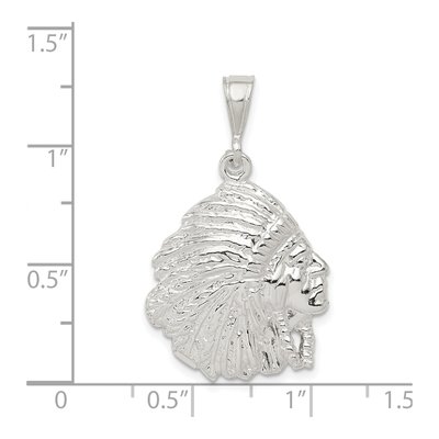 Sterling Silver Man Pendant – view 4