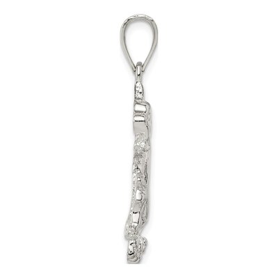 Sterling Silver Chinese Dragon Pendant – view 2