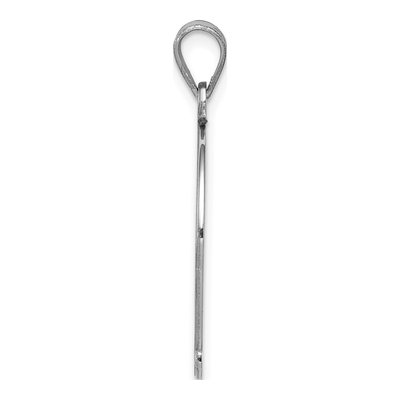 Sterling Silver Letter G Pendant – view 2