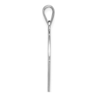 Sterling Silver Letter Y Pendant – view 2