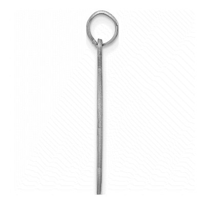 Sterling Silver Letter Z Pendant – view 2