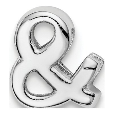 Sterling Silver Ampersand Charm