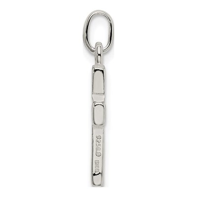 Sterling Silver Cut-Out Cross Pendant – view 3