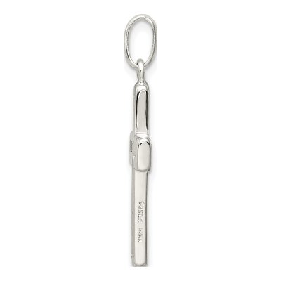 Sterling Silver Cut-Out Cross Pendant – view 3
