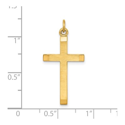 Gold-Plated Sterling Silver Cross Pendant – view 5