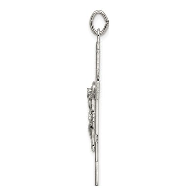Sterling Silver Eastern Orthodox Cross Pendant – view 3