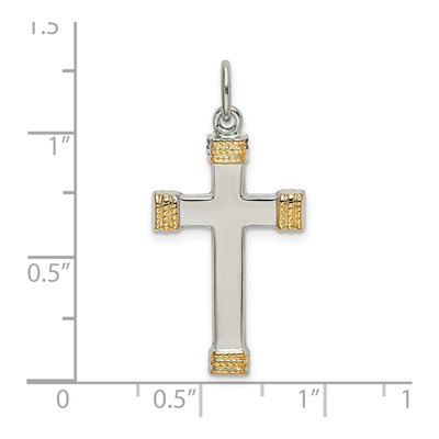 Sterling Silver Cross Pendant – view 5