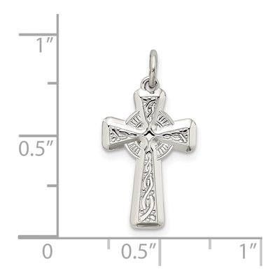 Sterling Silver Celtic Cross Pendant – view 5