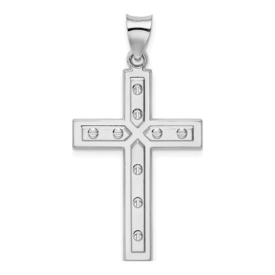 Sterling Silver Latin Cross Pendant