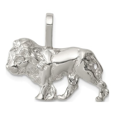 Sterling Silver Lion Pendant