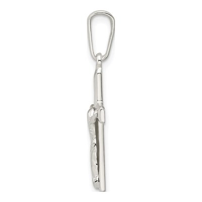 Sterling Silver Crucifix Pendant – view 3