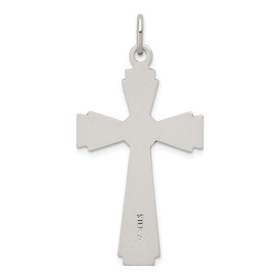 Sterling Silver INRI Crucifix Pendant – view 4