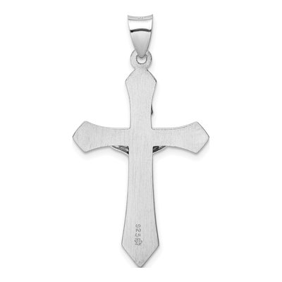 Sterling Silver INRI Crucifix Pendant – view 4