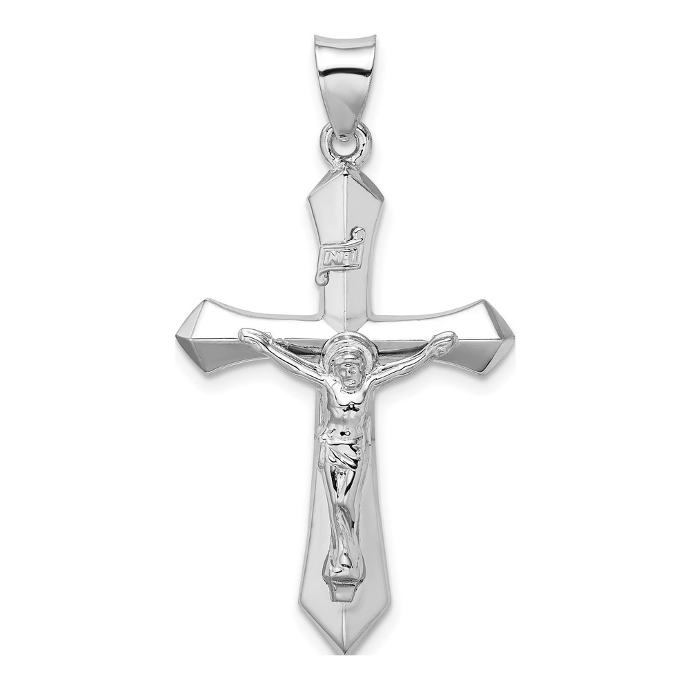 Sterling Silver INRI Crucifix Pendant