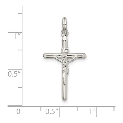 Sterling Silver INRI Crucifix Pendant – view 5