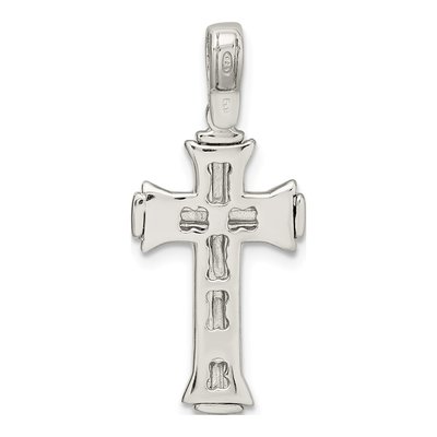 Sterling Silver Crucifix Pendant – view 4
