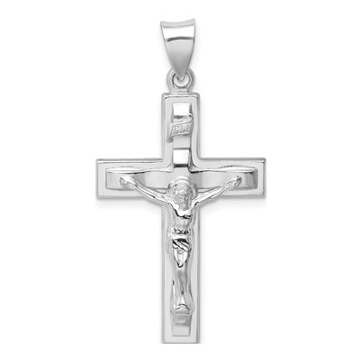 Sterling Silver INRI Crucifix Pendant