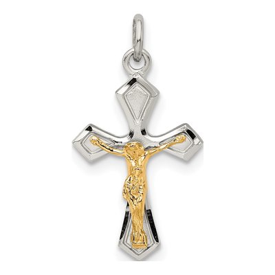 Sterling Silver Crucifix Pendant
