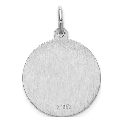 Sterling Silver Our of Guadalupe Medal Pendant – view 4