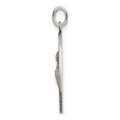 Sterling Silver St Anthony Medal Pendant – view 3