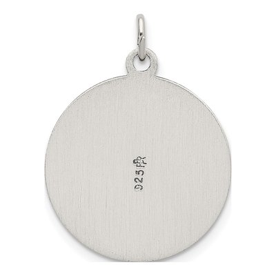 Sterling Silver St Anthony Medal Pendant – view 4