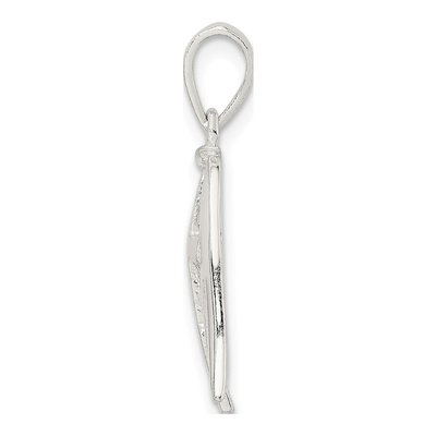 Sterling Silver Wings Cross Pendant – view 3