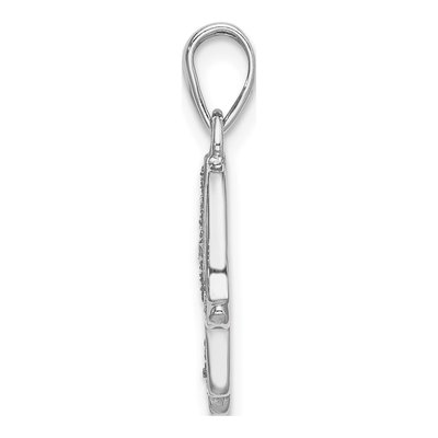 Sterling Silver Hamseh Pendant – view 3