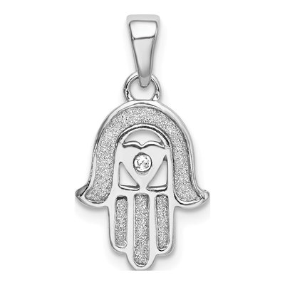 Sterling Silver Hamseh Pendant