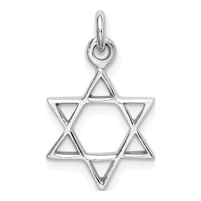 Sterling Silver Star of David Pendant
