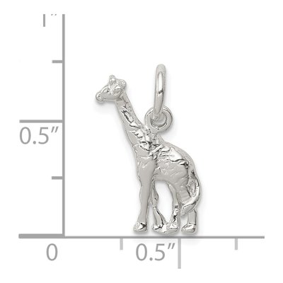 Sterling Silver 3D Giraffe Pendant – view 4