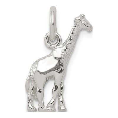Sterling Silver 3D Giraffe Pendant – view 5