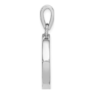 Sterling Silver Mother of Pearl MOP Star of David Pendant – view 3