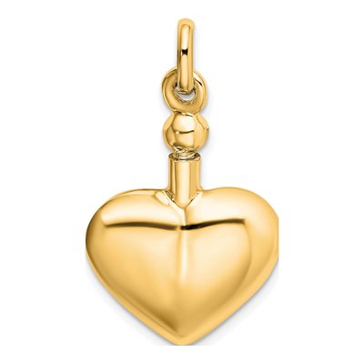 Gold-Plated Sterling Silver Ash Holder Pendant – view 3