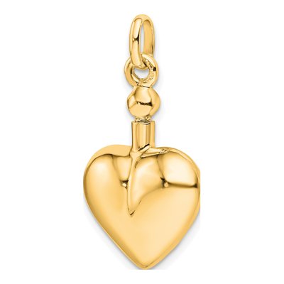 Gold-Plated Sterling Silver Ash Holder Pendant – view 4