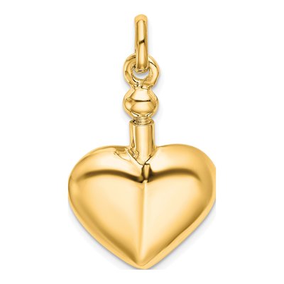 Gold-Plated Sterling Silver Ash Holder Pendant