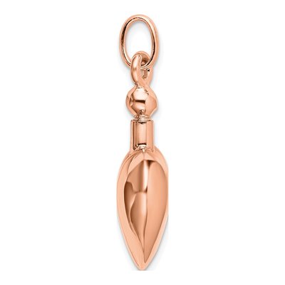 Rose Gold-Plated Sterling Silver Ash Holder Pendant – view 2