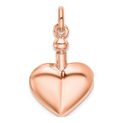 Rose Gold-Plated Sterling Silver Ash Holder Pendant