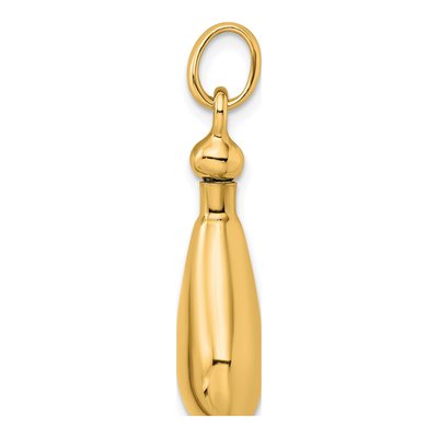 Gold-Plated Sterling Silver Ash Holder Pendant – view 2