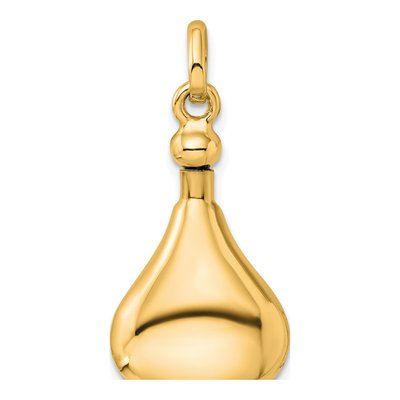 Gold-Plated Sterling Silver Ash Holder Pendant – view 3