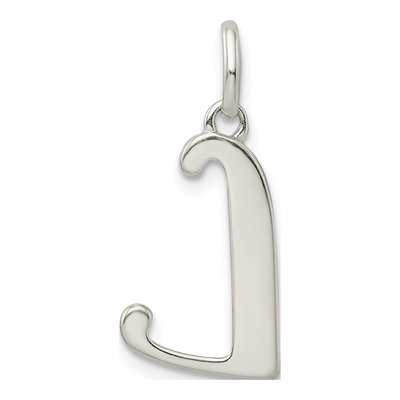 Sterling Silver Glitter Enamel Letter L Charm – view 5