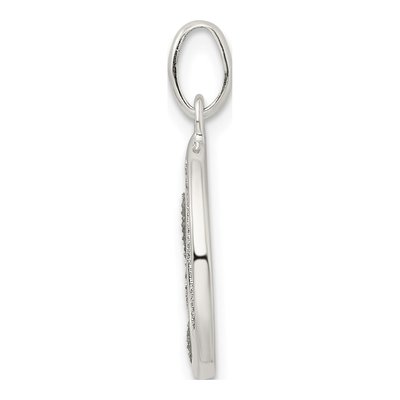 Sterling Silver Glitter Enamel Letter O Charm – view 3